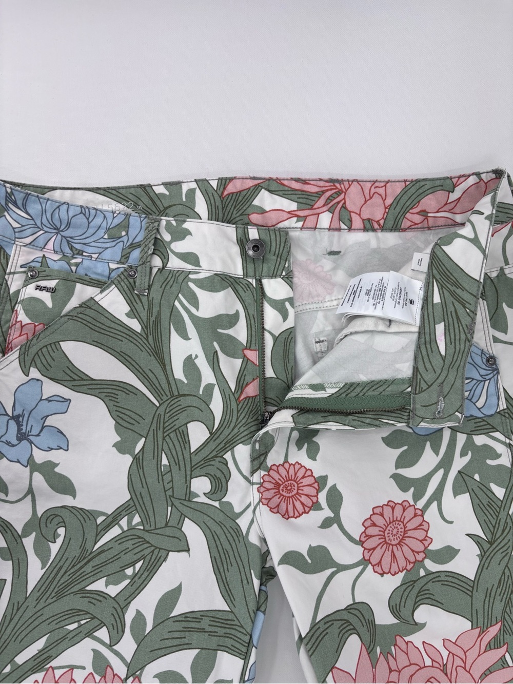 G-Star Raw x Pharrell Williams Floral Art 5622 Elwood 3D Boyfriend Jeans, 30 - Picture 5 of 16